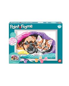 Paint & Frame Ζωγραφίζω Με Αριθμούς Sweet Friendship Για Ηλικίες 7+ Χρονών