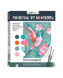Hinkler Painting by Numbers: Hummingbird Ζωγραφική με Νερομπογιές σε Αριθμημένες Περιοχές