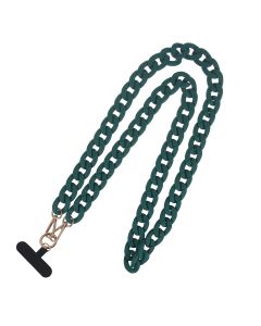 Phone Chain Long Style Matte Phone Strap Λουράκι - Dark Green