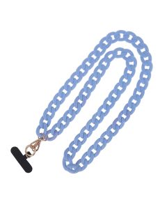 Phone Chain Long Style Matte Phone Strap Λουράκι - Light Blue