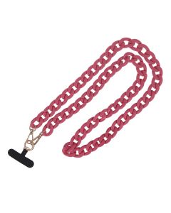 Phone Chain Long Style Matte Phone Strap Λουράκι - Pink