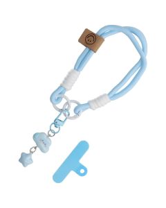 Phone Pendant FZ-15 Cloud Wrist Strap Λουράκι Μεταφοράς Καρπού - Blue