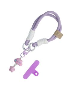 Phone Pendant FZ-15 Cloud Wrist Strap Λουράκι Μεταφοράς Καρπού - Purple
