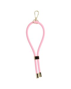 Phone Pendant GSN-1 Short Silicone Wrist Strap Λουράκι Μεταφοράς Καρπού - Pink