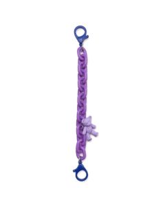 Color Chain Rope Style Phone Strap Λουράκι - Purple