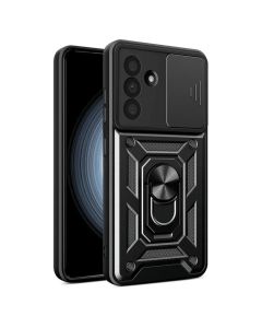 Camshield Pro Hard Case Σκληρή Θήκη με Κάλυμμα Κάμερας - Black (Samsung Galaxy A36 5G)