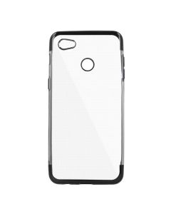 Plating Soft TPU Silicone Case Slim Fit - Θήκη Σιλικόνης Clear / Black (Xiaomi Redmi Note 5A)