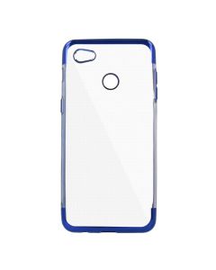 Plating Soft TPU Silicone Case Slim Fit - Θήκη Σιλικόνης Clear / Blue (Xiaomi Redmi Note 5A)