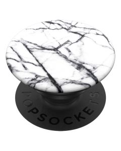 PopSockets Swappable PopGrips Dove White Marble (800997)
