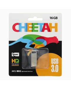 Imro Cheetah USB 3.0 Flash Drive Memory Stick 16GB Silver - MT65458