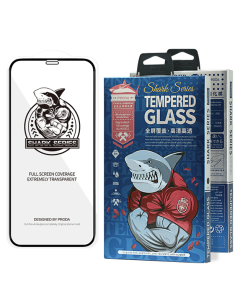 Proda Shark Full Glue Full Face Case Friendly Black Αντιχαρακτικό Γυαλί 9H Tempered Glass (iPhone 12 Mini)