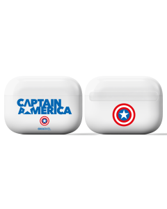 Marvel Durable Case Θήκη για Apple AirPods Pro - Captain America 001 White
