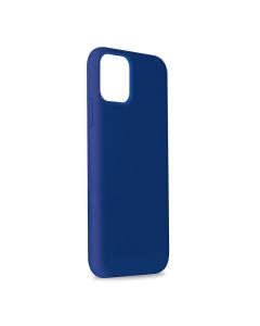 Puro Icon Soft Touch Silicone Case Navy Blue (iPhone 11 Pro)