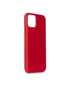 Puro Icon Soft Touch Silicone Case Red (iPhone 11 Pro)