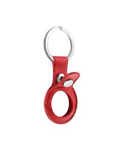 Puro SKY Case Keychain with Key Ring for Apple AirTag Θήκη - Red