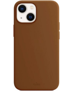 Puro SKY Eco Leather Case Σκληρή Θήκη Brown (iPhone 13)
