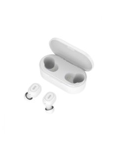 QCY T2C TWS Wireless Bluetooth Stereo Earbuds with Charging Box - White