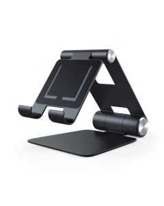 SATECHI R1 Aluminum Hinge Holder Foldable Stand Βάση Στήριξης για Smartphone / Tablet - Black