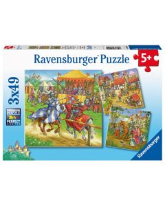 Ravensburger 3x49pcs Puzzle (05150) Ιππότες