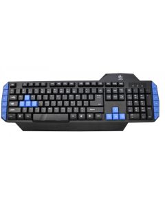 Rebeltec Warrior Gaming Keyboard Πληκτρολόγιο με Κουμπιά Πολυμέσων - Black