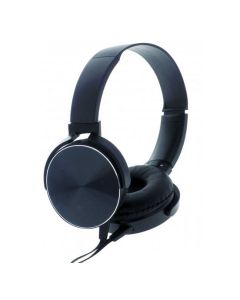 Rebeltec Montana Stereo Headphones with Microphone Ενσύρματα Ακουστικά Jack 3.5mm 1.2m - Black