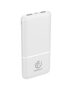 Rebeltec P10 Power Bank 10000mAh 10W Εξωτερική Μπαταρία - White