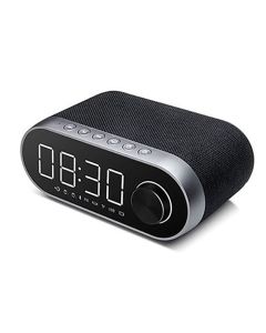 Remax RB-M26 Portable Bluetooth Speaker Alarm Clock Ασύρματο Ηχείο - Black