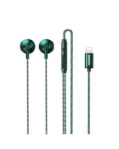 Remax RM-711i In-Ear Headphones Lightning Hands Free Ακουστικά - Green