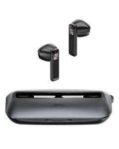 Remax TWS-28 Wireless Bluetooth Stereo Earbuds with Charging Box - Gray