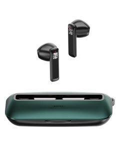 Remax TWS-28 Wireless Bluetooth Stereo Earbuds with Charging Box - Green