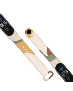 Silicone Replacement Band Camo Orange Λουράκι Σιλικόνης για Xiaomi Mi Band 3 / 4