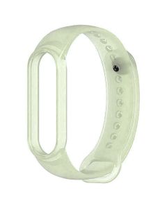 Silicone Replacement Band Transparent Green Λουράκι Σιλικόνης για Xiaomi Mi Band 5 / 6