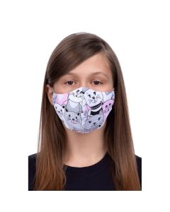 Reusable Profiled Face Mask for Kids 8-12 Παιδική Προστατευτική Μάσκα Προσώπου - Cat