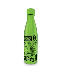 Rick and Morty Metal Drinks Bottle 540ml Θερμός - Quotes