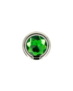 Ring Crystal Stand Finger Holder Δαχτυλίδι Συγκράτησης - Green / Silver