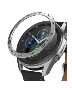Ringke Bezel Ring (GW3-45-01) Stainless Steel Silver (Samsung Galaxy Watch 3 45mm)