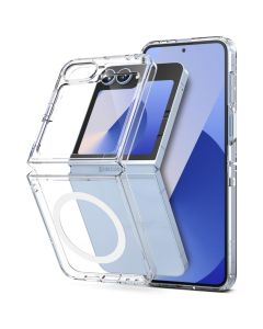 Ringke Fusion Magnetic MagSafe Σκληρή Θήκη με TPU Bumper Clear (Samsung Galaxy Z Flip6)