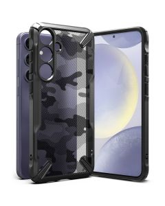 Ringke Fusion-X Σκληρή Θήκη με TPU Bumper Camo (Samsung Galaxy S24)