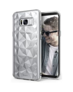 Ringke Air Prism 3D Pattern Flexible Θήκη Σιλικόνης (151530) Clear (Samsung Galaxy S8 Plus)