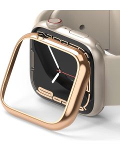 Ringke Bezel Styling (AW7-45-02) - Stainless Steel Glossy Gold για Apple Watch 45mm (Series 7)