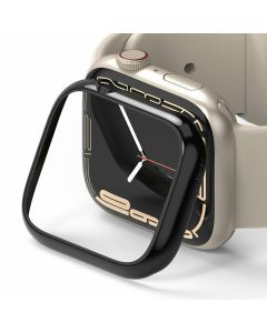 Ringke Bezel Styling (AW7-41-03) - Stainless Steel Glossy Black για Apple Watch 41mm (Series 7)