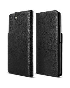 Ringke Signature PU Leather Case Θήκη Book - Black (Samsung Galaxy S22 5G)