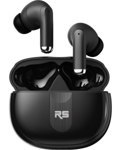 Riversong Utopia H1 TWS True Wireless Bluetooth Stereo Earbuds with Charging Box - Black