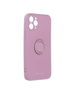 Roar Amber Case Θήκη Σιλικόνης με Kickstand Purple (iPhone 11 Pro)