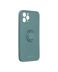 Roar Amber Case Θήκη Σιλικόνης με Kickstand Green (iPhone 11 Pro)