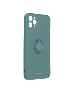 Roar Amber Case Θήκη Σιλικόνης με Kickstand Green (iPhone 11 Pro Max)