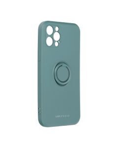 Roar Amber Case Θήκη Σιλικόνης με Kickstand Green (iPhone 12 Pro)