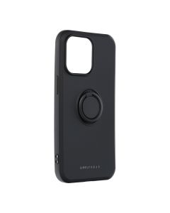 Roar Amber Case Θήκη Σιλικόνης με Kickstand Black (iPhone 13 Pro)