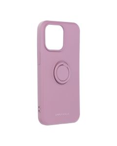 Roar Amber Case Θήκη Σιλικόνης με Kickstand Purple (iPhone 13 Pro)