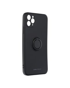 Roar Amber Case Θήκη Σιλικόνης με Kickstand Black (iPhone 11 Pro Max)